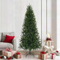 Árvore de Natal Artificial Verde 210 cm PVC, PE e aço