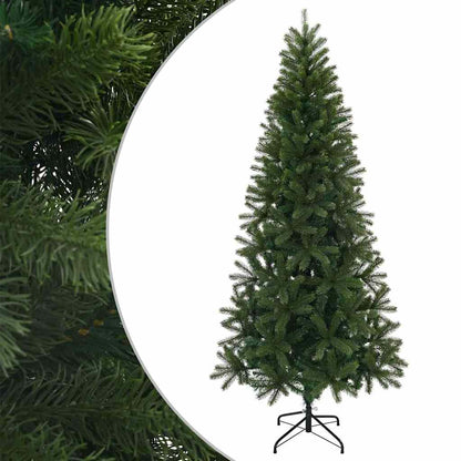 Árvore de Natal Artificial Verde 210 cm PVC, PE e aço