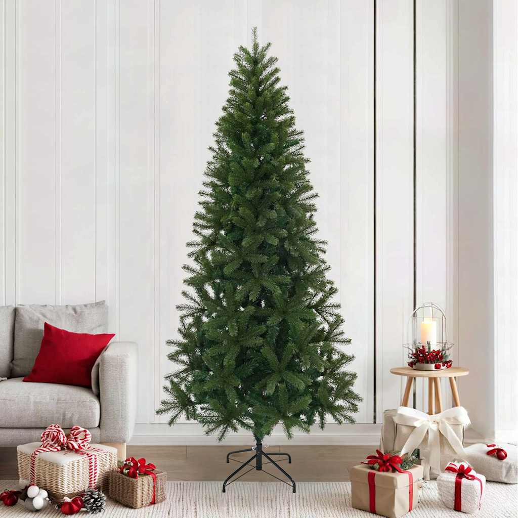 Árvore de Natal Artificial Verde 240 cm PVC, PE e aço