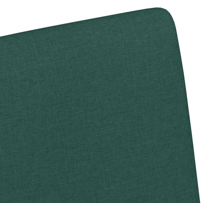 Cadeiras de Jantar 2 pcs Verde-escuro 57 x 66 x 94 cm tecido