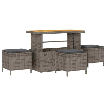 Conjunto de Sofá de Jardim 14 pcs Cinzeto 110 x 55 x 71 cm