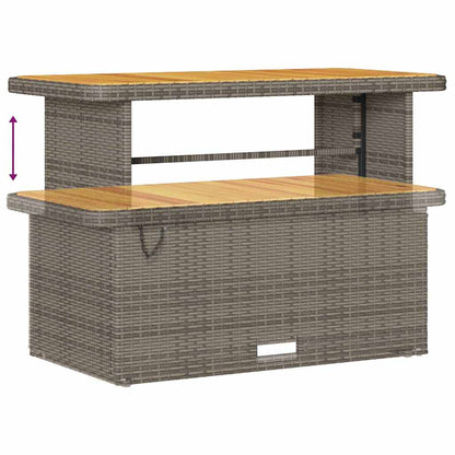 Conjunto de Sofá de Jardim 14 pcs Cinzeto 110 x 55 x 71 cm