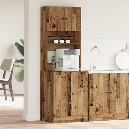 Armário de Cozinha com porta Madeira antiga 60 x 50 x 180 cm