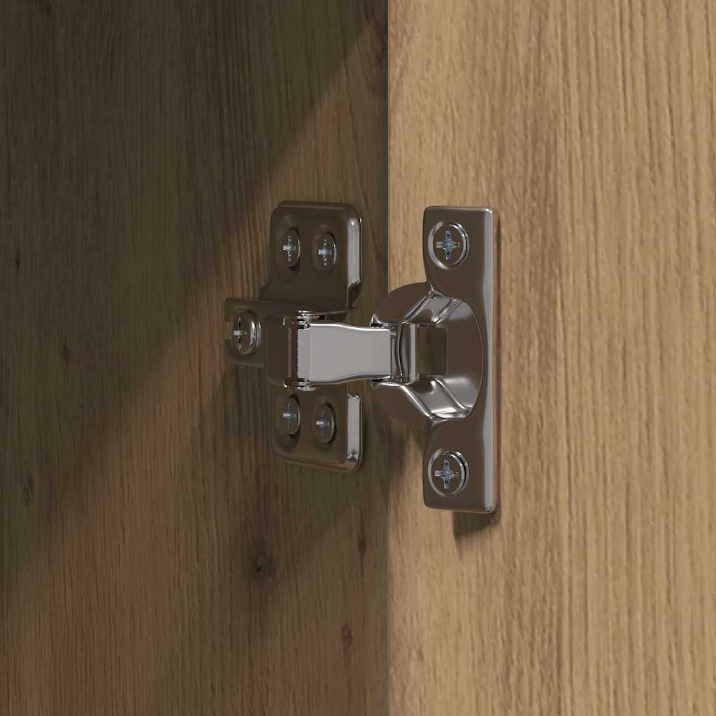 Armário de Escritório Carvalho Artesanal 70 x 32 x 77.5 cm