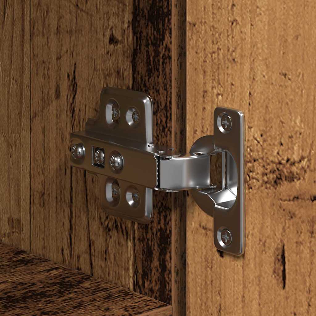 Buffê 2 pcs Madeira antiga 30 x 42,5 x 185 cm