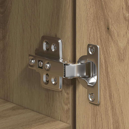 Buffê 2 pcs Carvalho Artesanal 30 x 42,5 x 185 cm