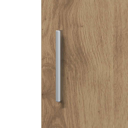 Buffê 2 pcs Carvalho Artesanal 30 x 42,5 x 185 cm