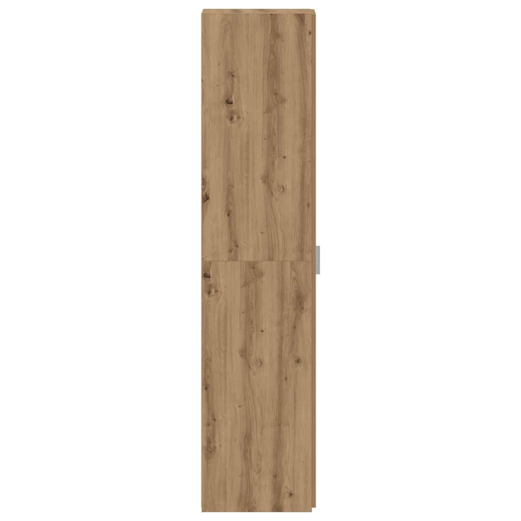 Buffê 2 pcs Carvalho Artesanal 30 x 42,5 x 185 cm