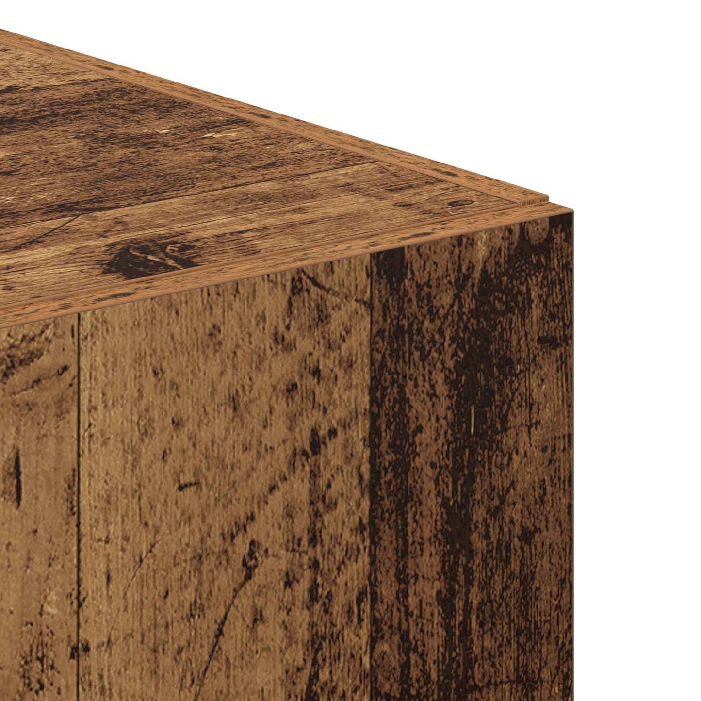 Buffê 2 pcs Madeira antiga 45 x 42,5 x 185 cm