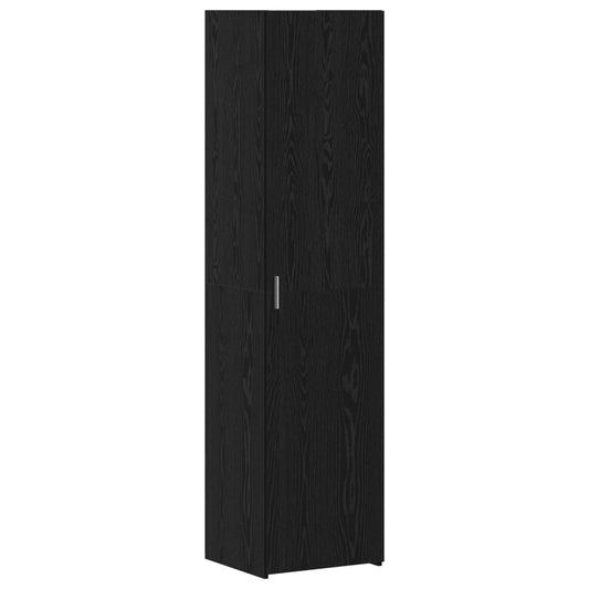 Buffê 2 pcs Carvalho Preto 45 x 42,5 x 185 cm