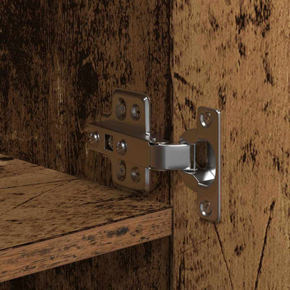 Buffê 2 pcs Madeira antiga 70 x 42,5 x 185 cm