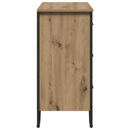 Baú de Gavetas Outros carvalho artisiano 91 x 35.5 x 74.5 cm