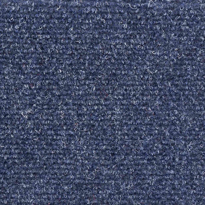 Tapetes de escada autoadesivos 30 peças 65x21x4 cm azul semicircular grande