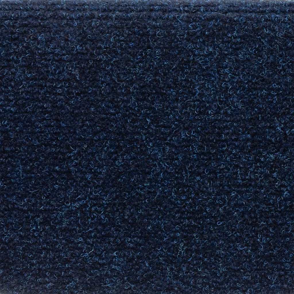 Tapetes de escada autoadesivos 20 peças 56x17x3 cm azul-marinho semicircular