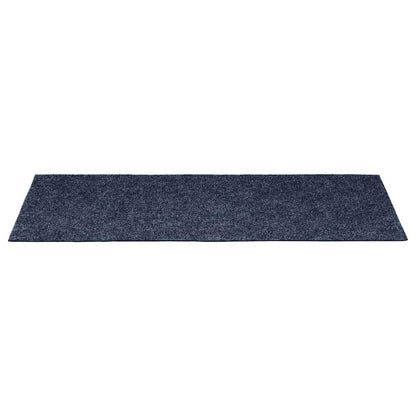 Tapetes de escada autoadesivos 30 peças 60x25 cm cinza azul retangular