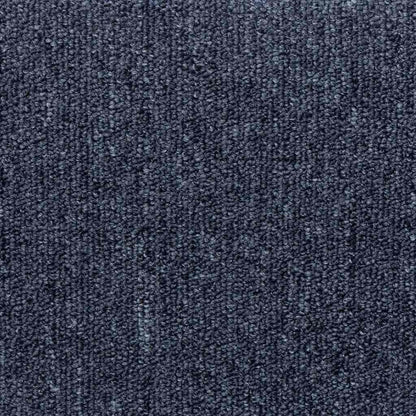 Tapetes de escada 30 peças 65x21x4 cm cinza escuro e azul com borda retangular