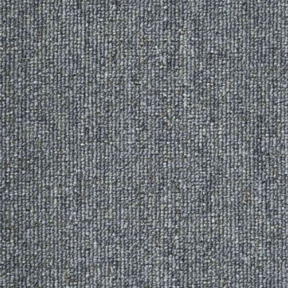 Tapetes de escada 30 peças 65x21x4 cm cinza claro e azul com borda retangular