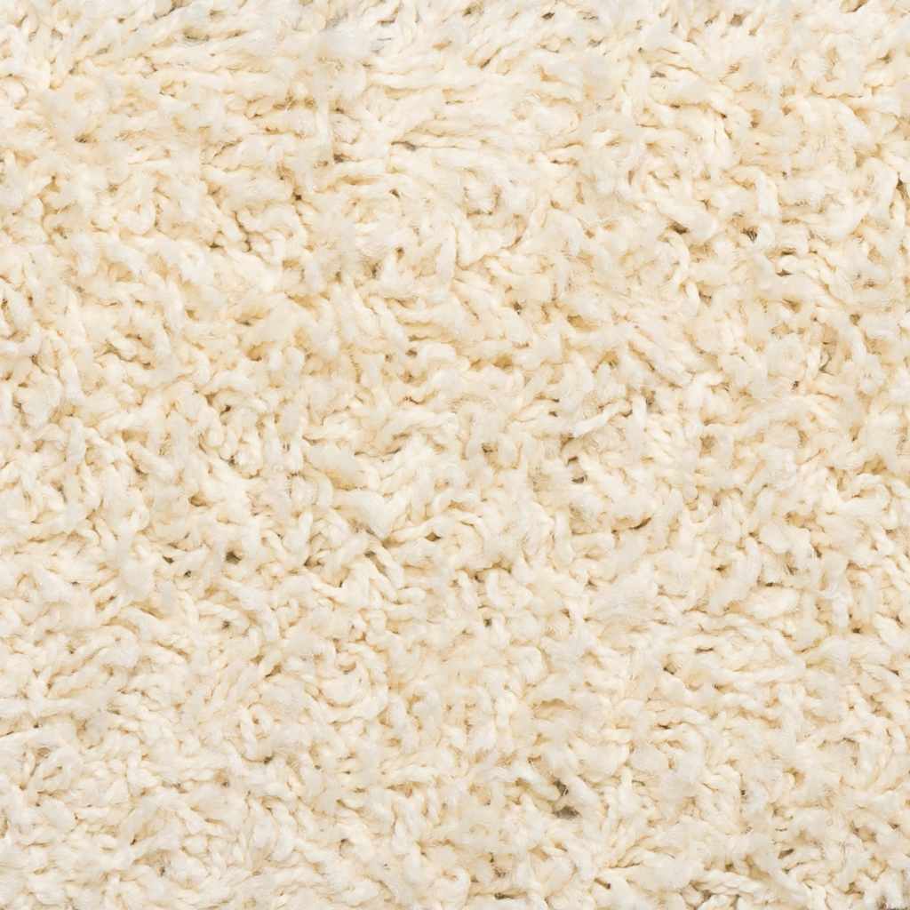 Tapetes de escada 30 peças 56x17x3 cm creme semicircular