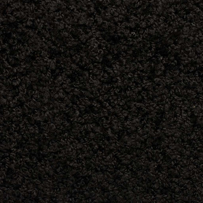 Tapetes de escada 30 peças 65x21x4 cm pretos com borda retangular