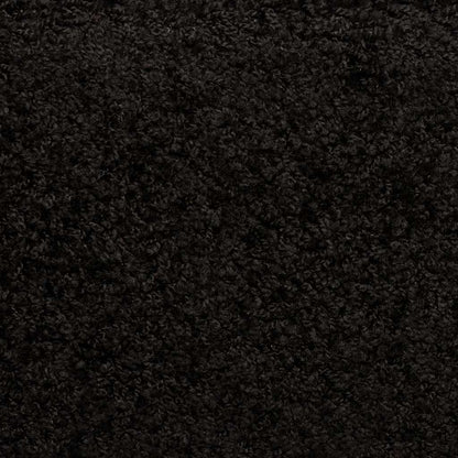 Tapetes de escada 20 peças 65x21x4 cm pretos com borda retangular