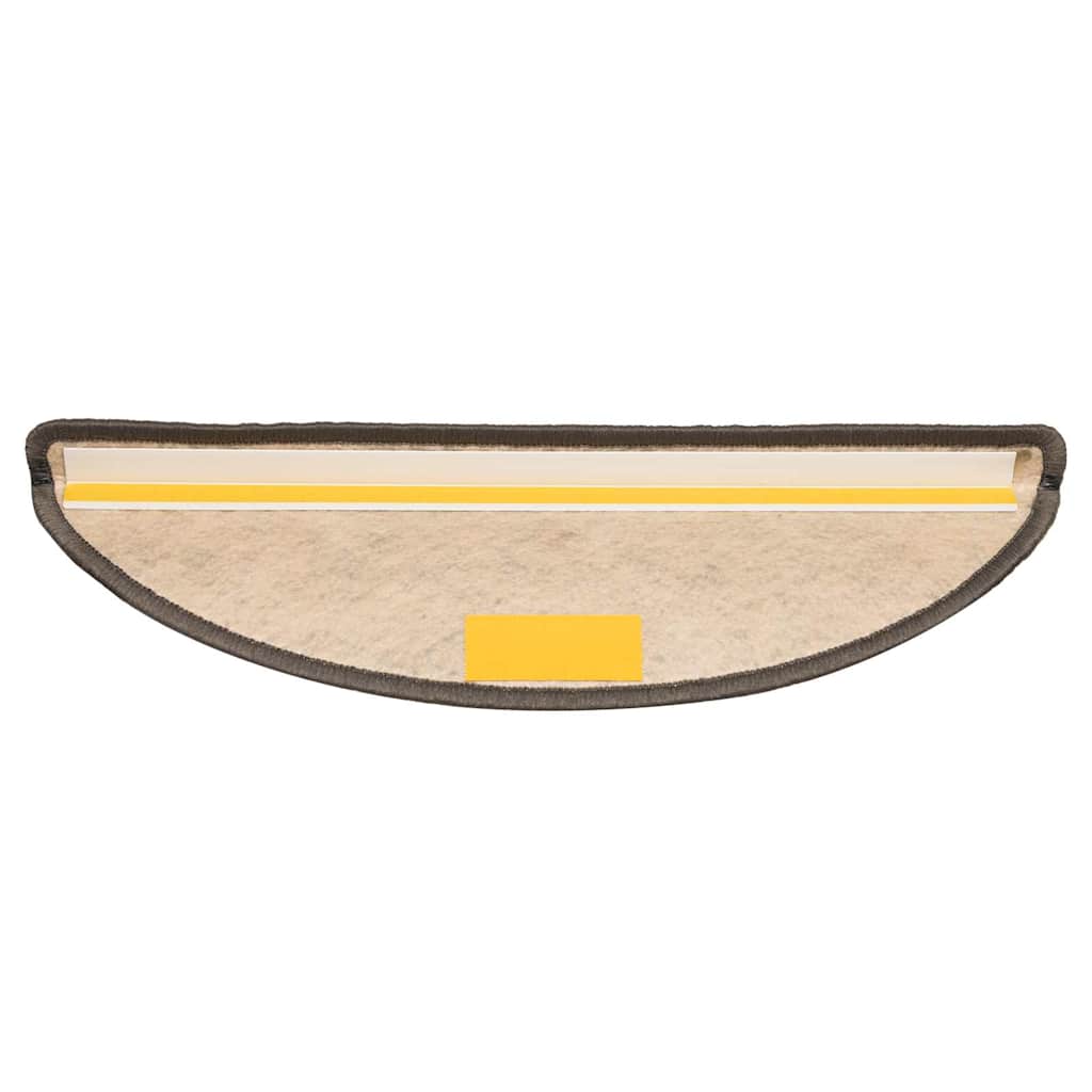 Tapetes escada adesivos aspeto sisal 30 pcs 56x17x3cm