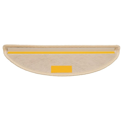 Tapetes escada adesivos aspeto sisal 30 pcs 56x17x3 cm berbere