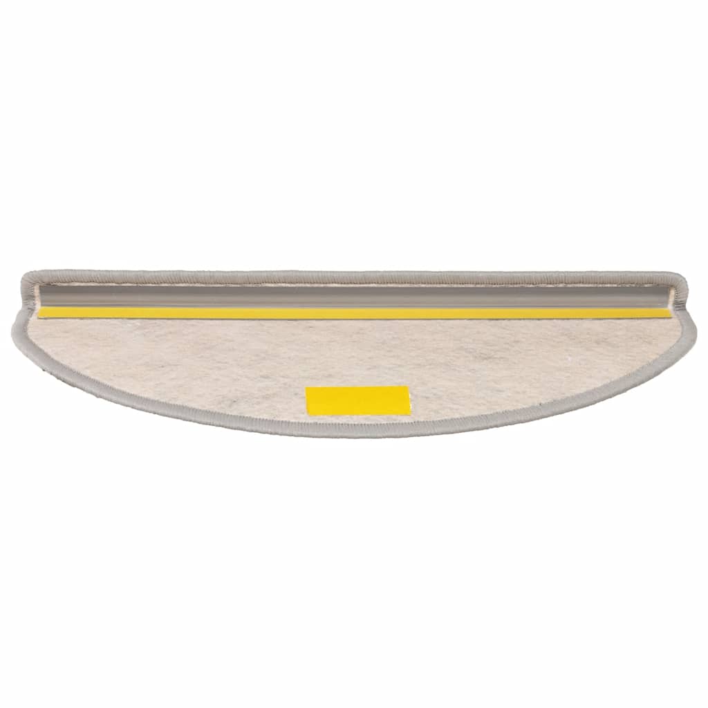 Tapetes escada adesivos aspeto sisal 30pcs 65x21x4 cm prateado