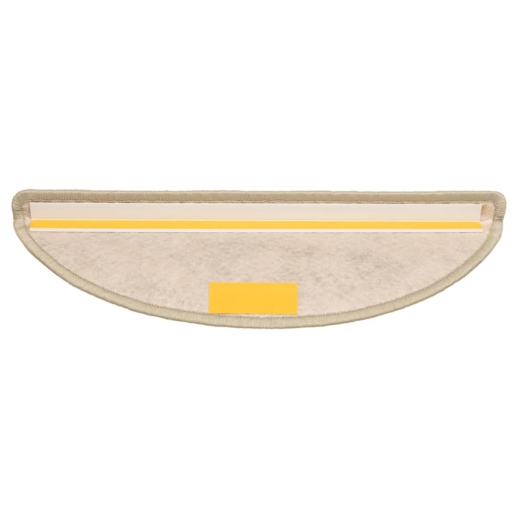 Tapetes escada adesivos aspeto sisal 30 pcs verde-claro