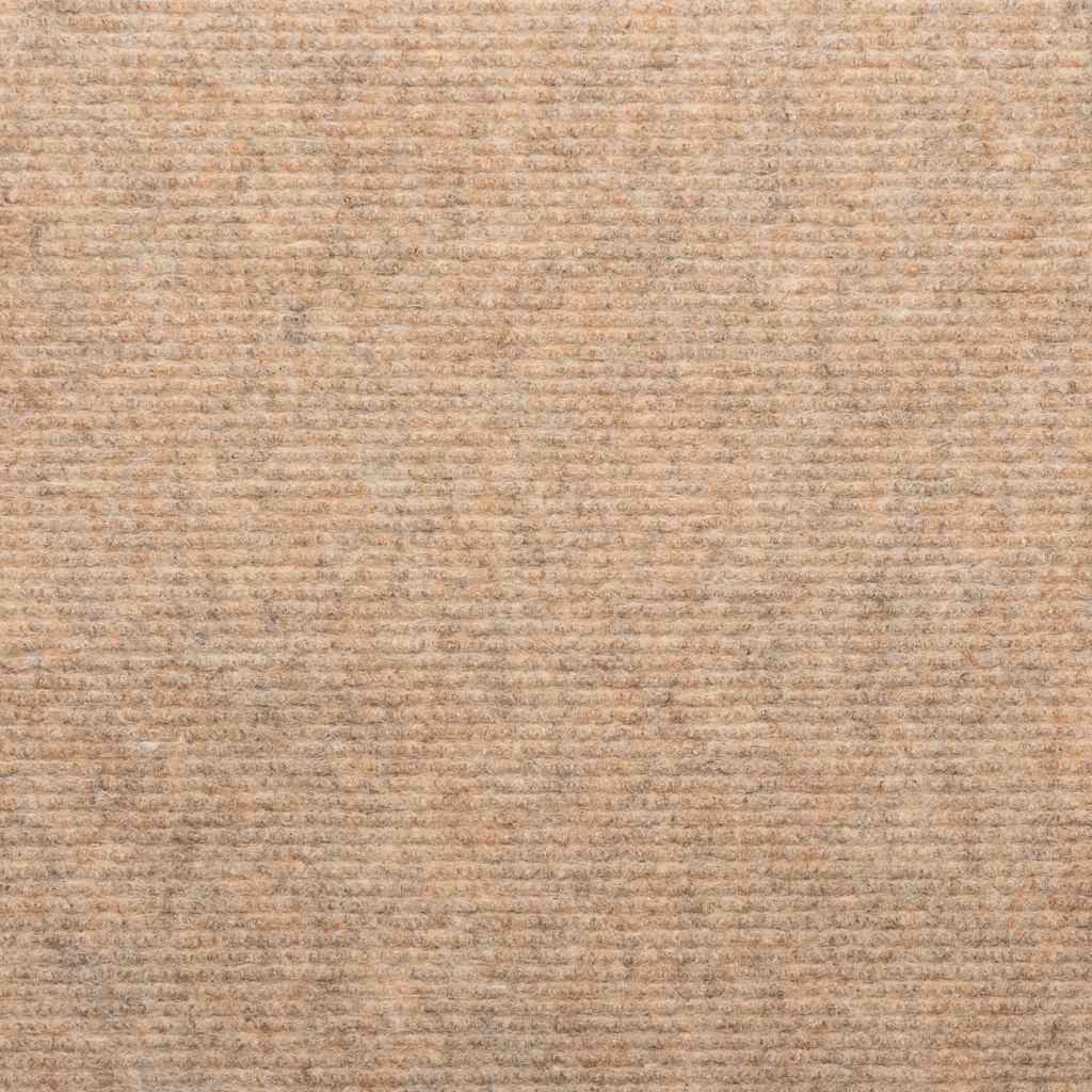 Tapetes de escada adesivos 30 pcs 65x22,5x3,5 cm bege