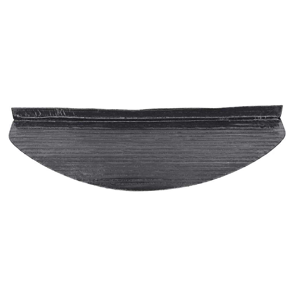 Tapetes de escada adesivos 30 pcs 65x22,5x3,5 cm antracite