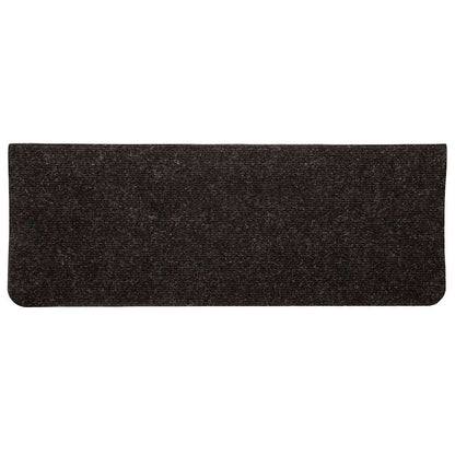 Tapetes de escada adesivos 30 pcs 65x24,5x3,5 cm antracite