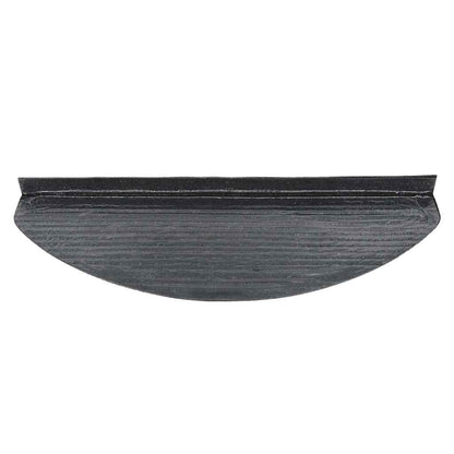Tapetes de escada adesivos 30 pcs 65x22,5x3,5 cm preto