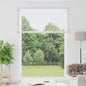 Persiana de Janela com cortinas Manual Branco Alumínio
