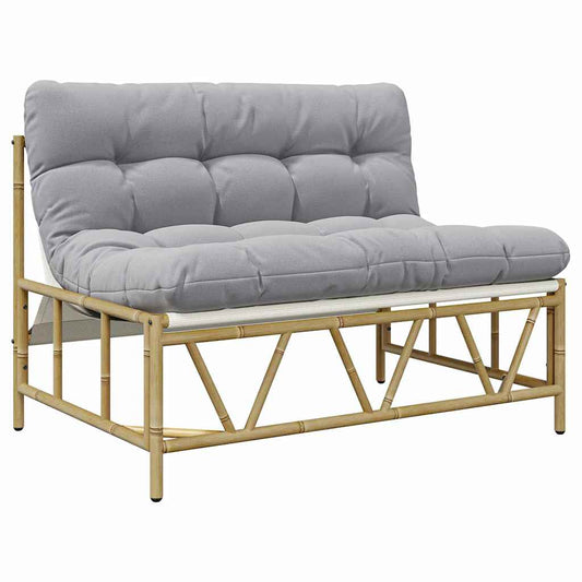 Banco de jardim Cinzento-claro 110 x 75 x 71 cm Aço
