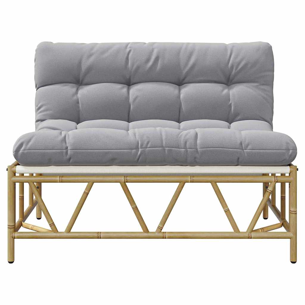 Banco de jardim Cinzento-claro 110 x 75 x 71 cm Aço