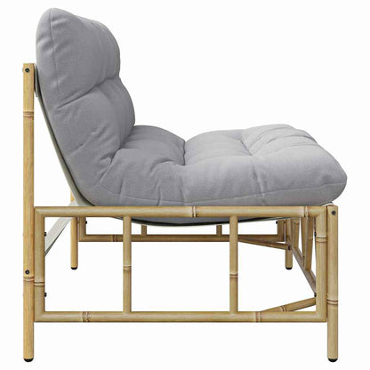Banco de jardim Cinzento-claro 110 x 75 x 71 cm Aço