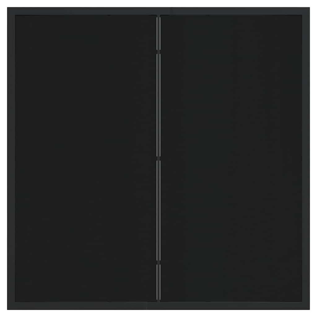 Mesa de Jardim Preto 80 x 80 x 73 cm Metal