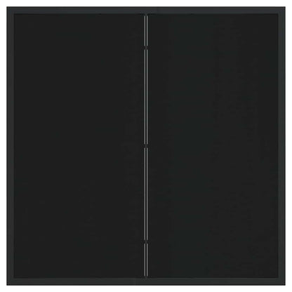 Mesa de Jardim Preto 80 x 80 x 73 cm Metal