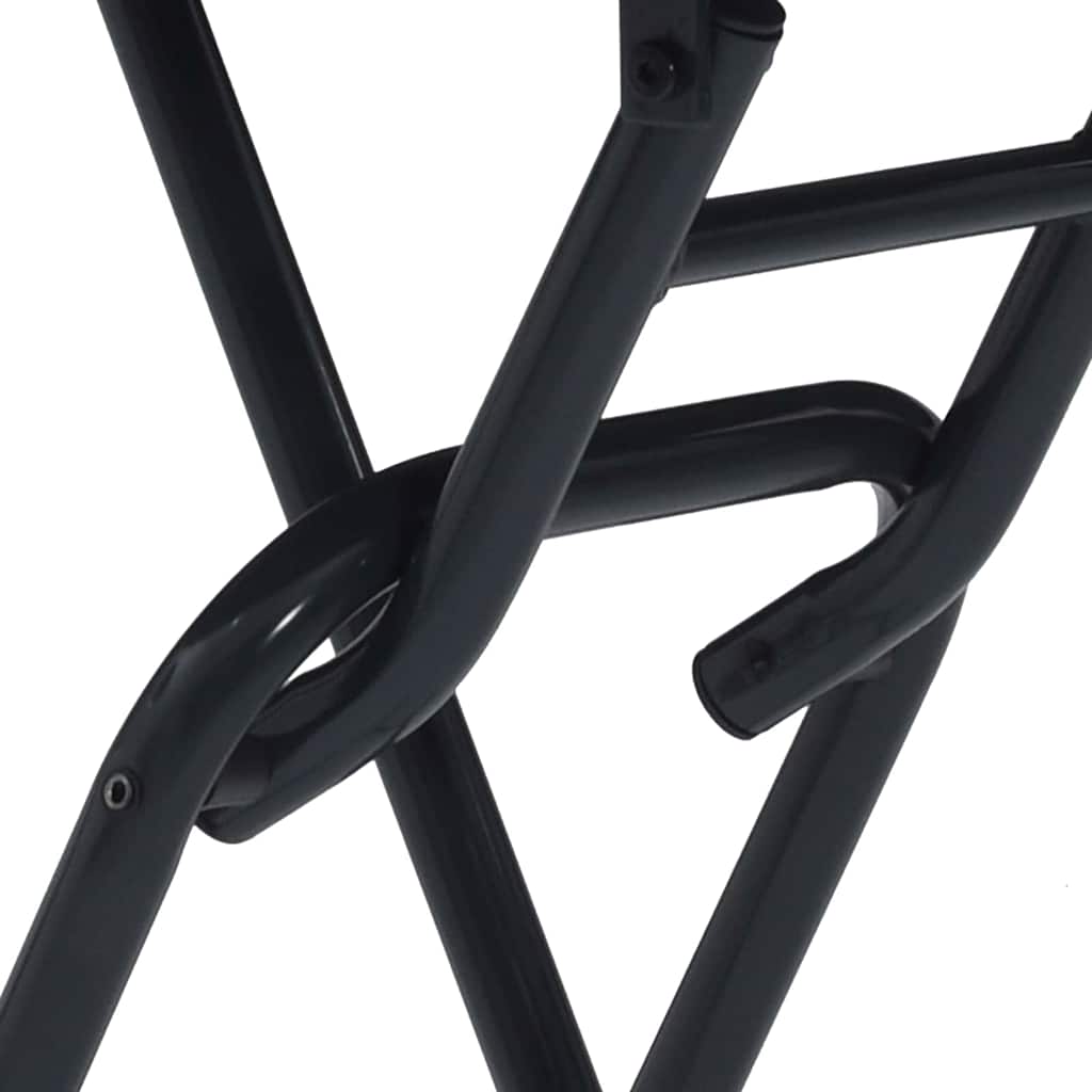 Mesa de Jardim Antracite 50 x 50 x 72 cm Metal