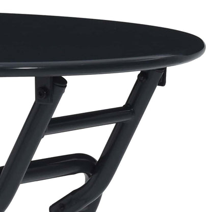 Mesa de Jardim Antracite 50 x 50 x 72 cm Metal