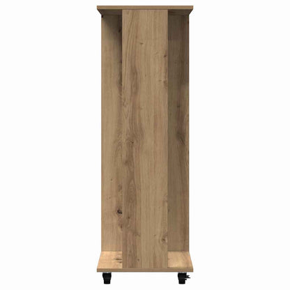 Guarda-roupa com roda carvalho artisiano 102 x 38 x 110 cm