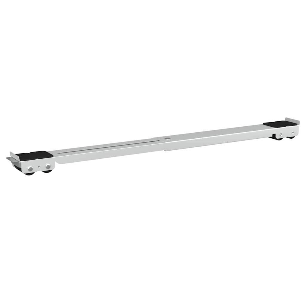 Base para máquina de lavar roupa 2 pcs Prateado 72 x 5 x 4,5 cm