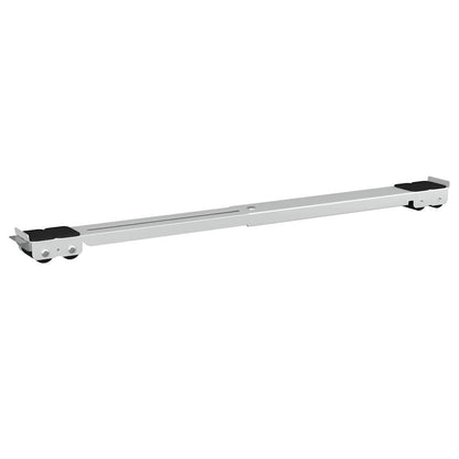 Base para máquina de lavar roupa 2 pcs Prateado 72 x 5 x 4,5 cm