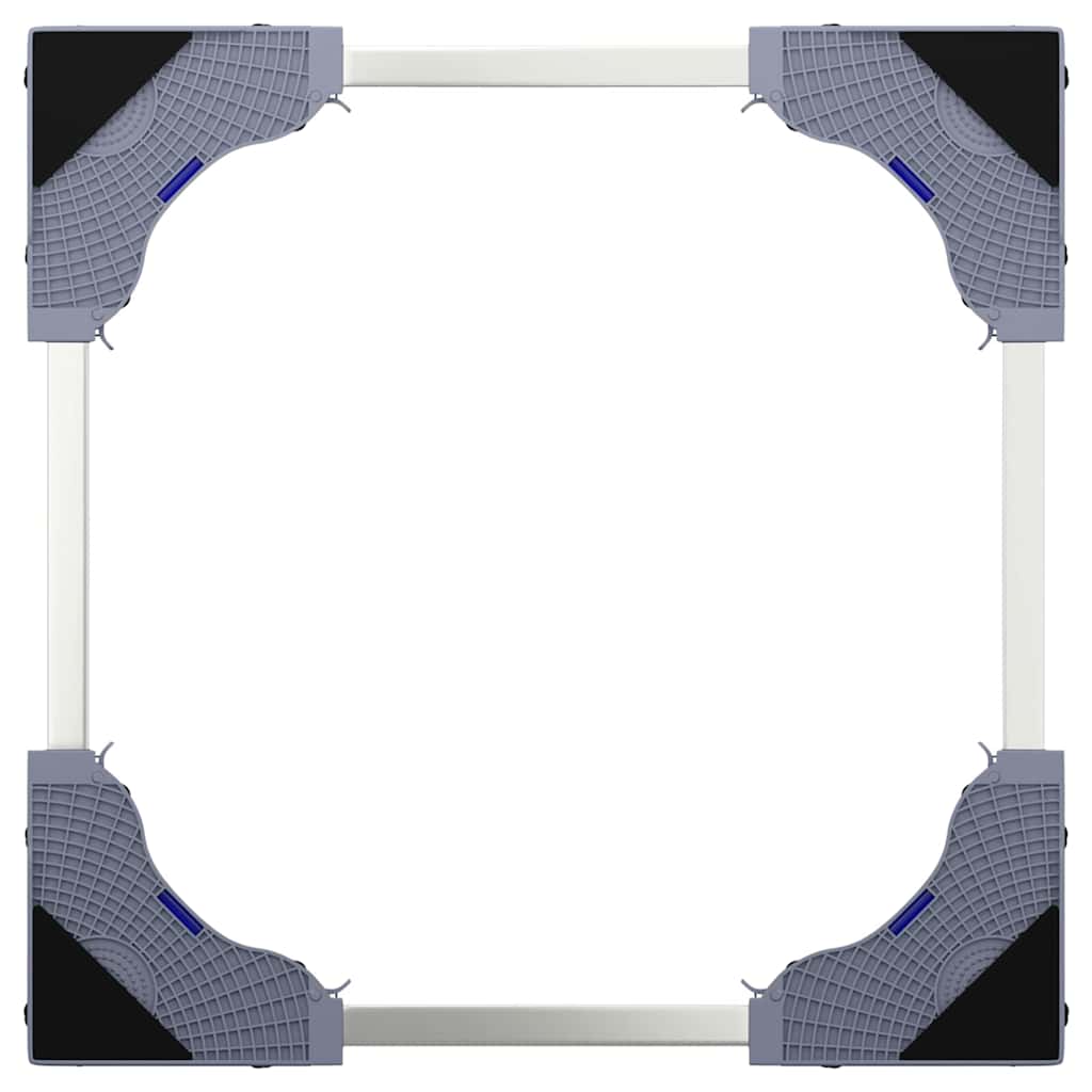 Base para máquina de lavar roupa Cinzeto 67 x 67 x 21,5 cm