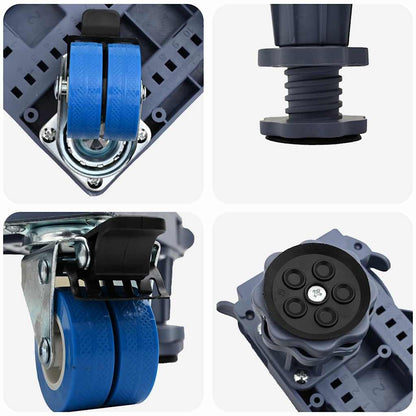 Base para máquina de lavar roupa Manual Cinzeto 67 x 67 x 12 cm