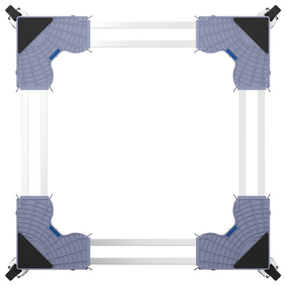 Base para máquina de lavar roupa Manual Cinzeto 67 x 67 x 12 cm