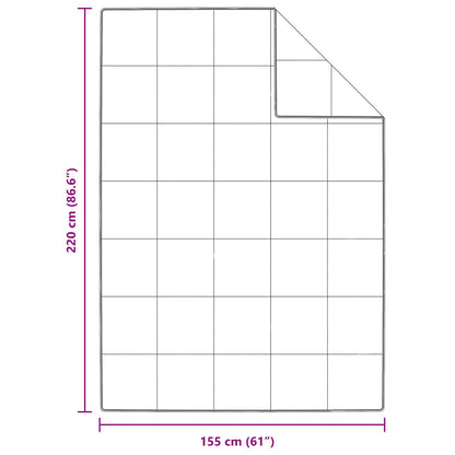 Edredom de Inverno com travesseiro 2 pcs Branco Pena de ganso