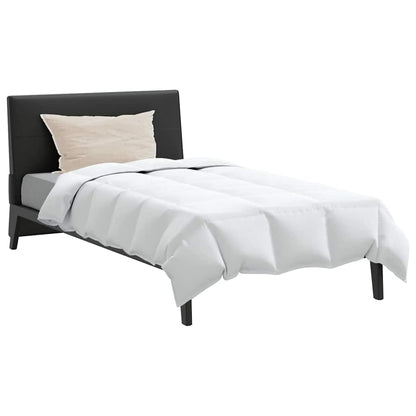 Edredom com Travesseiro 2 pcs Branco Pena de ganso