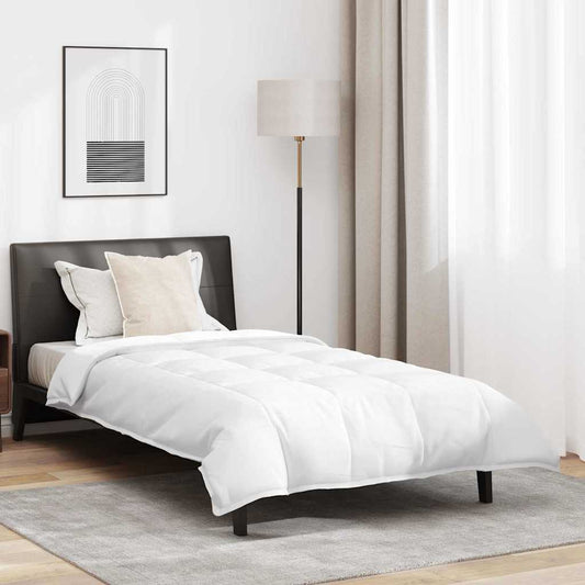 Duvet com Travesseiro 2 pcs Branco Pena de ganso