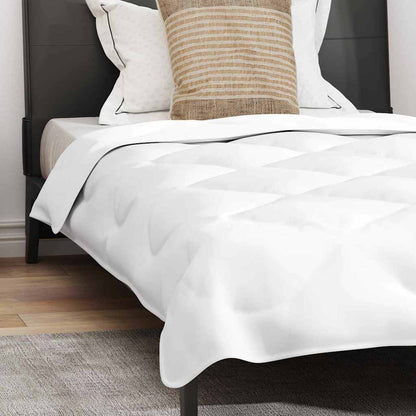 Duvem com Travesseiro com travesseiro 2 pcs Branco Microfibra